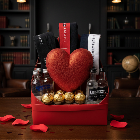 Luxus Essentials Caddy – Premium Herren Geschenkset mit Pflegeprodukten und Accessoires | Amores