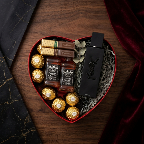 Funkelndes Herz – Herren Geschenkset mit Parfüm in Premium Qualität | Amores