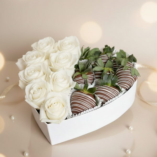 Elegante Weiße Box