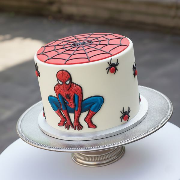 Spideys Stadt Abenteuer - Spider-Man Geburtstagstorte mit Stadt-Abenteuer