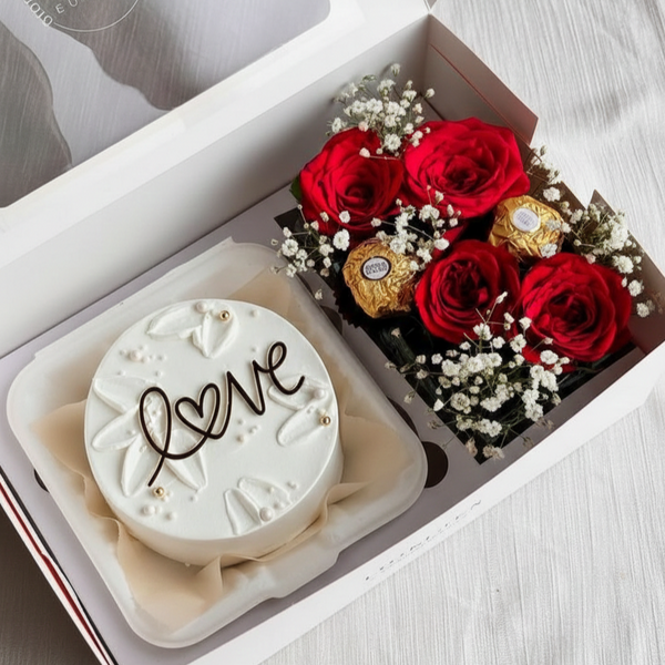 Die Ultimative Romantik Box - Bento Cake Set Romantik-Box