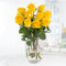 Goldener Moment - 10 gelbe Rosen für Freundschaft und Lebensfreude